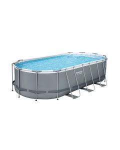 Piscina Ovale Power Steel 549x274xh.122 Cm