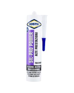 Bostik - sil-pro power trasparente 300ml